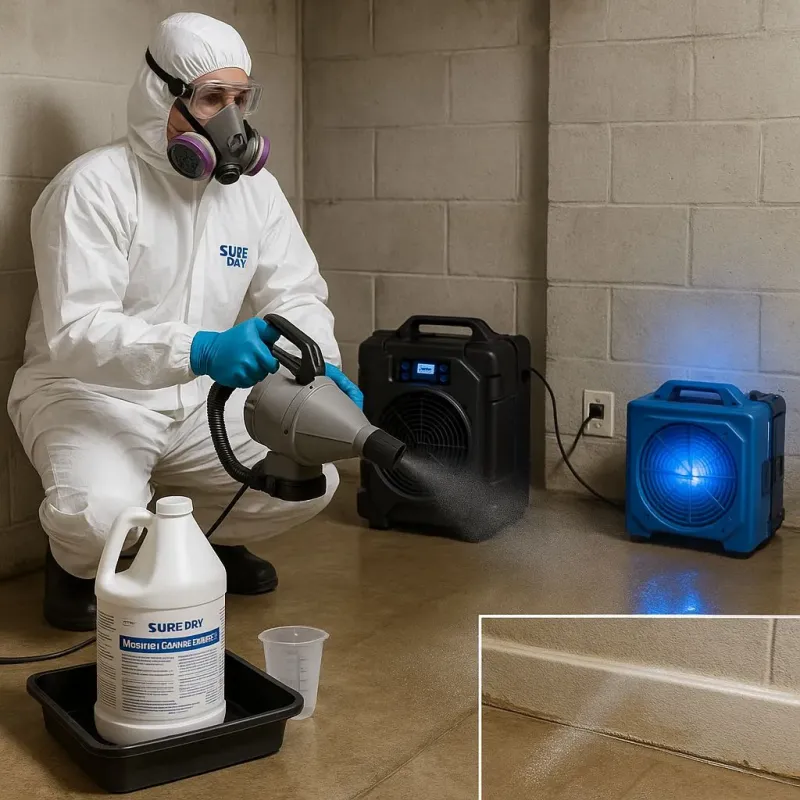 Sanitization and Odor Removal process in Templeton, MA