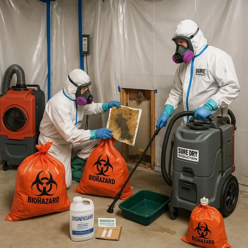 Contaminated Water Handling Protocols process in Templeton, MA